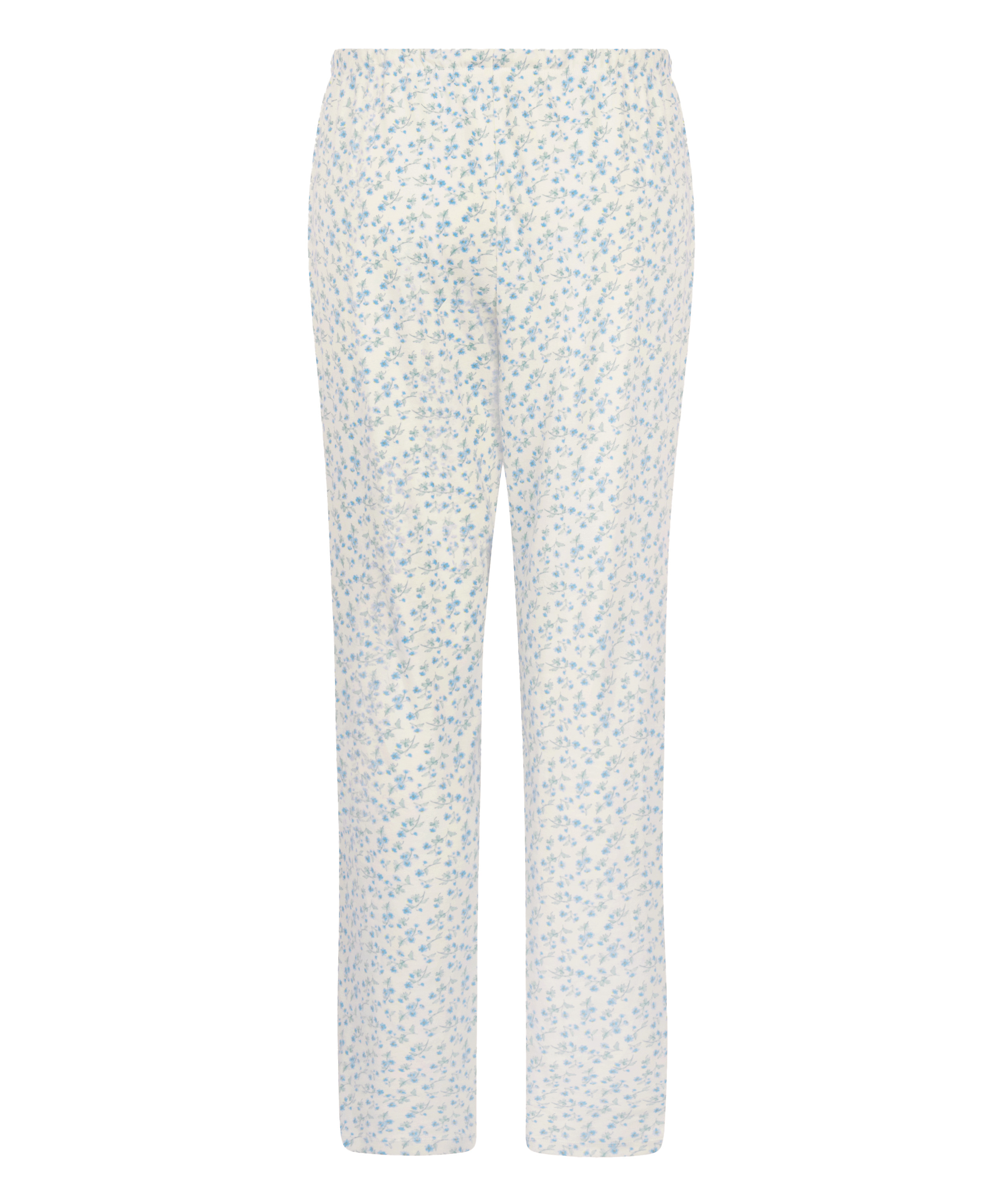 Florecita Pyjama Pants, White, main