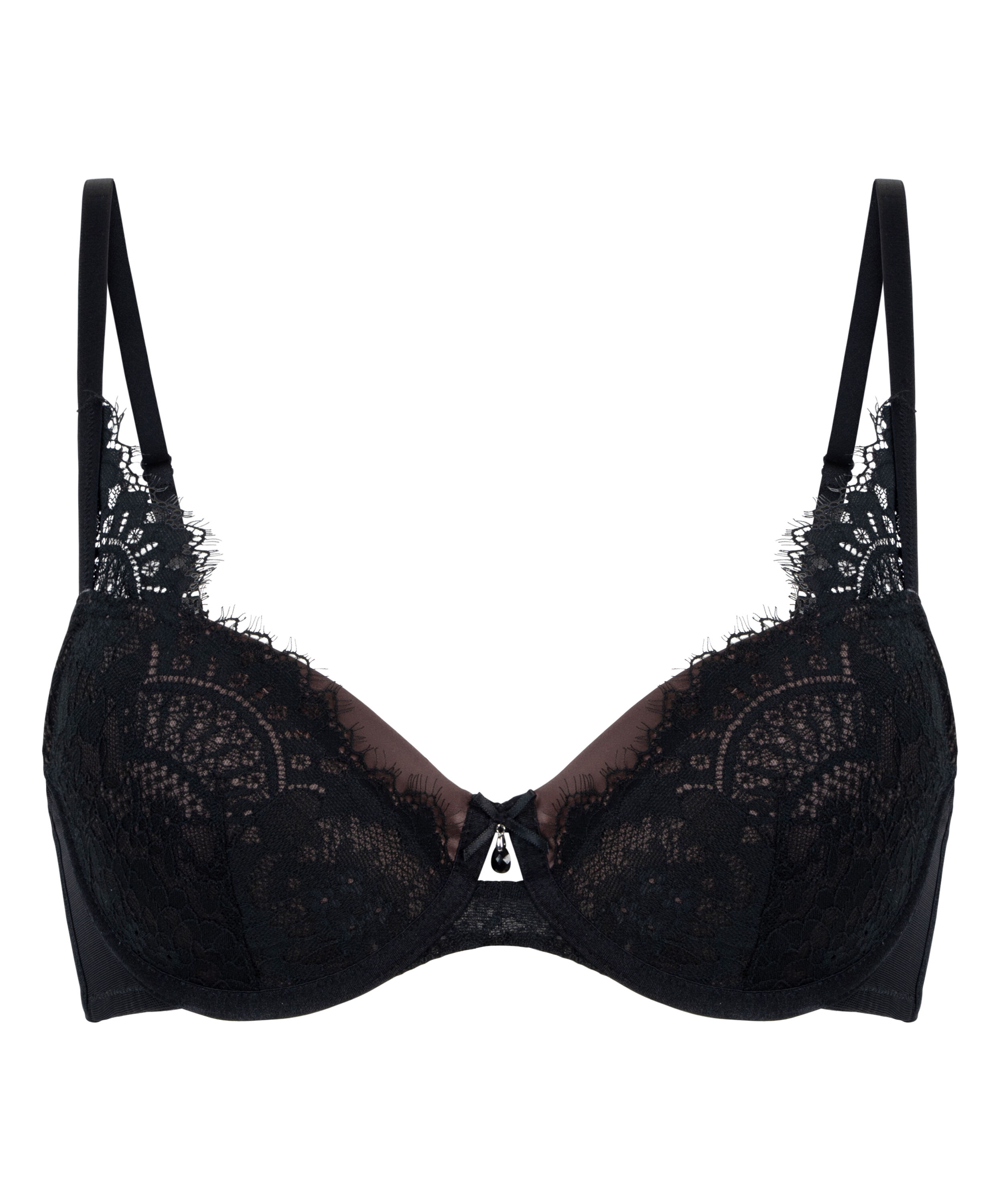 Mirabella Padded Underwired Bra, Black