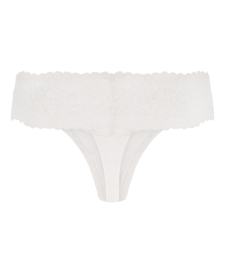Florence Thong Boxers, White
