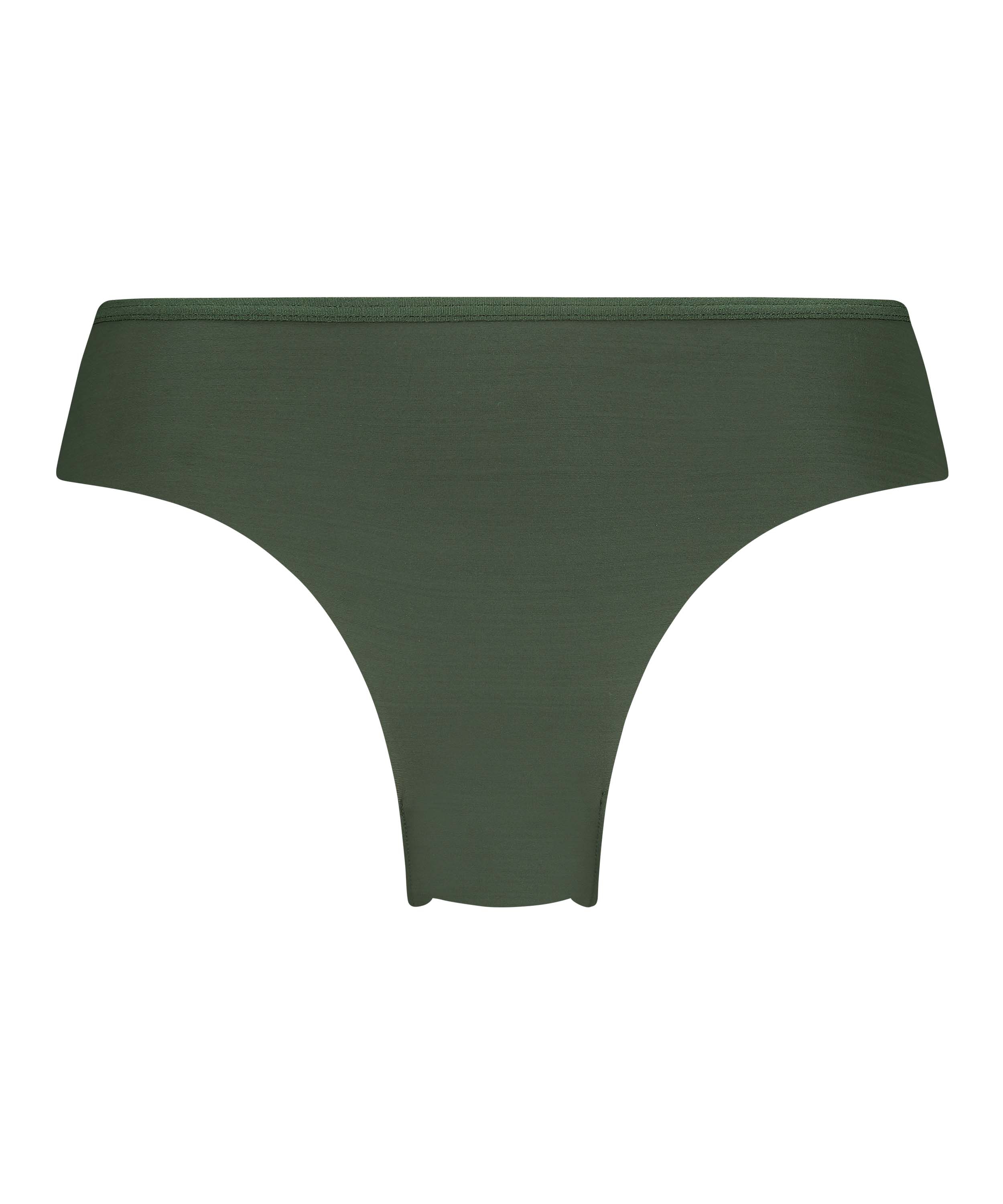 Invisible Lace Back Brazilian, Green, main