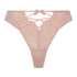 Cheryl High Leg Thong, Pink