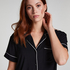 Essential Jersey Short-Sleeved Jacket, Black