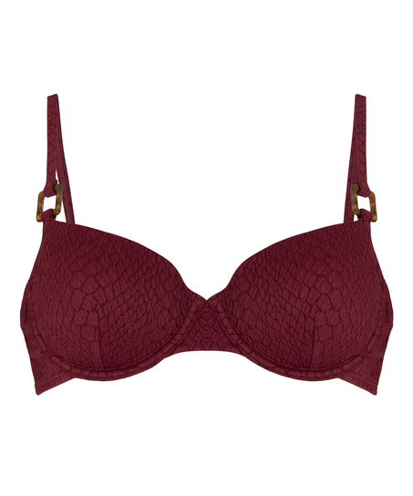 Padded Underwired Bikini Top Aruba, Purple