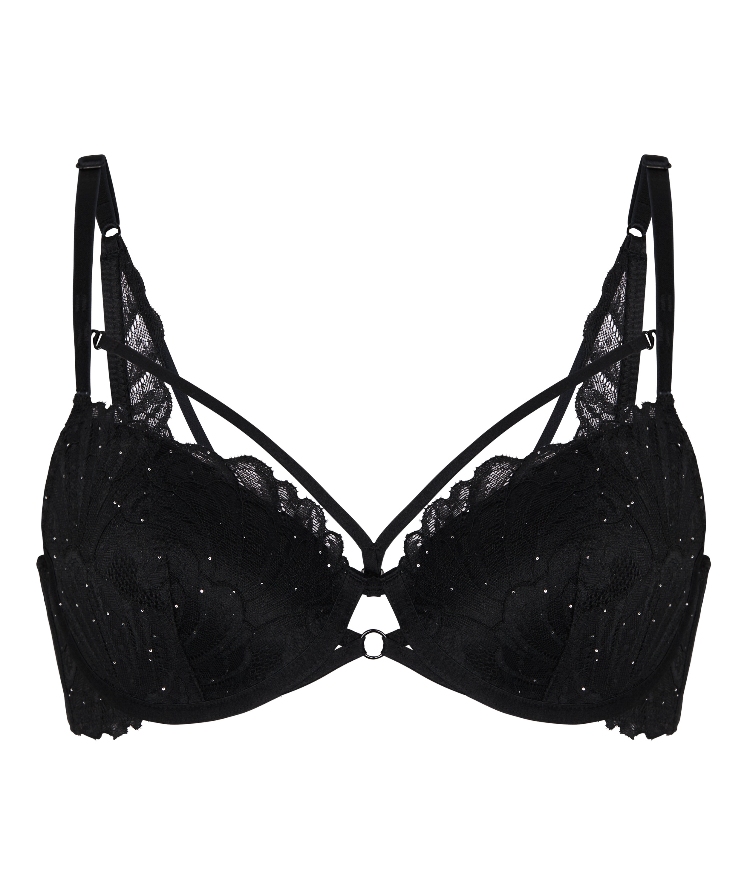 Padded Underwired Bra Erica, Black, main