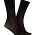 Sheer Socks Back Seam, Black