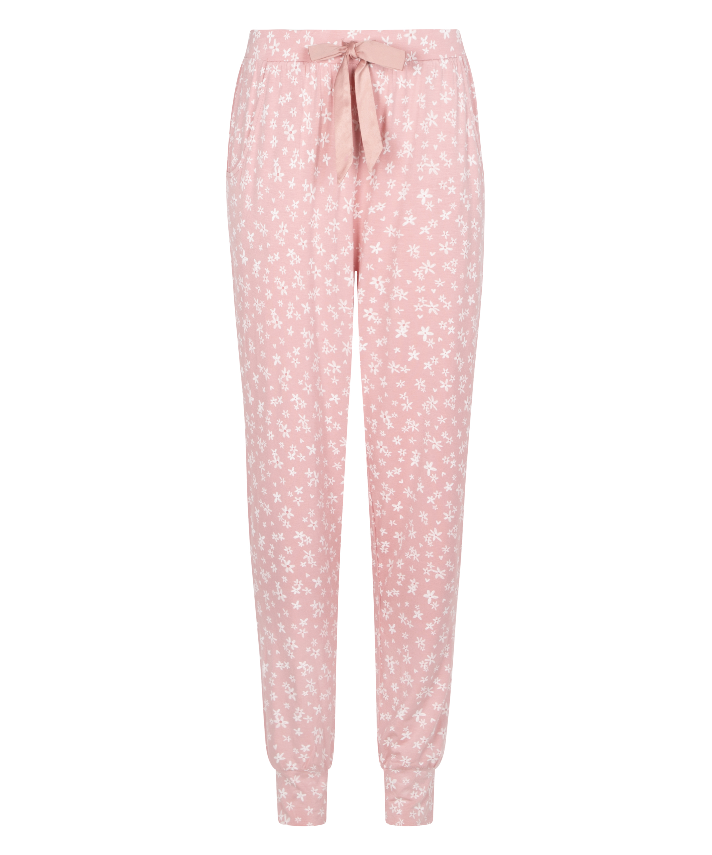 Jersey Pyjama Pants, Pink, main