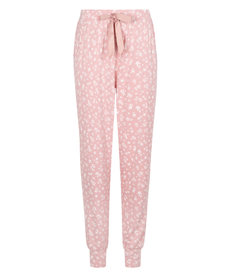 Jersey Pyjama Pants, Pink
