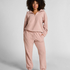 Top Half Zip Sporty Fleece, Pink