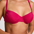 Padded Underwired Bikini Top Bardolino, Pink