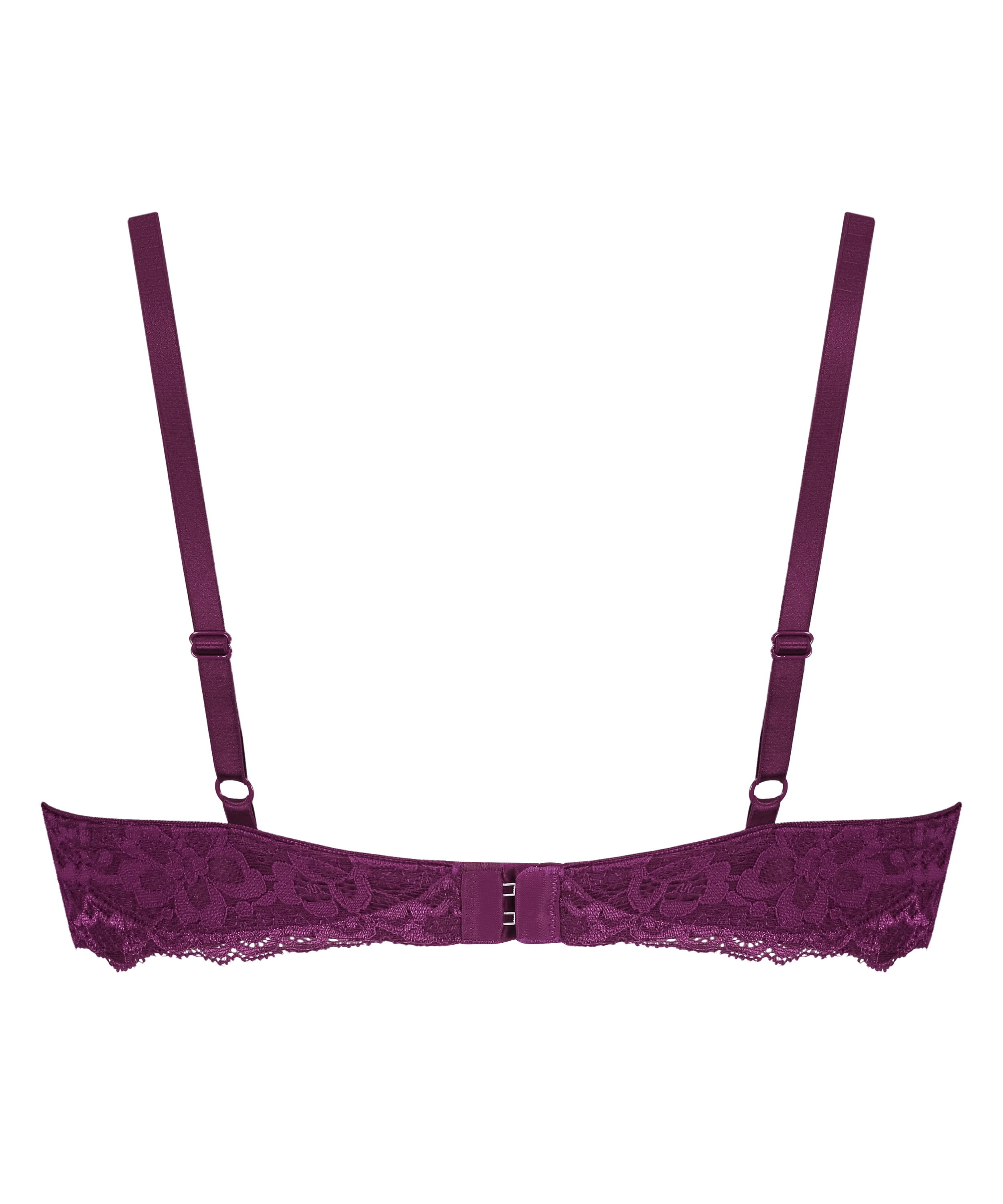 Marine Non-Padded Underwired Bra, Purple, main