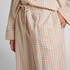 Dobby Pyjama Pant Woven Cotton, Beige
