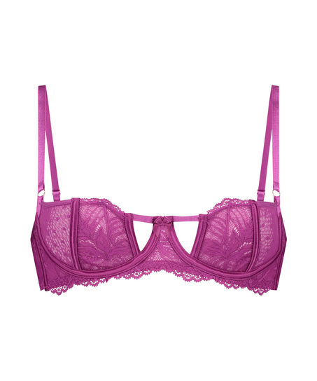 Lulu Non-Padded Underwired Bra, Purple