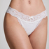 Madison Extra Low Thong, White