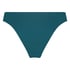 Eclipse High-Leg Bikini Bottoms, Green