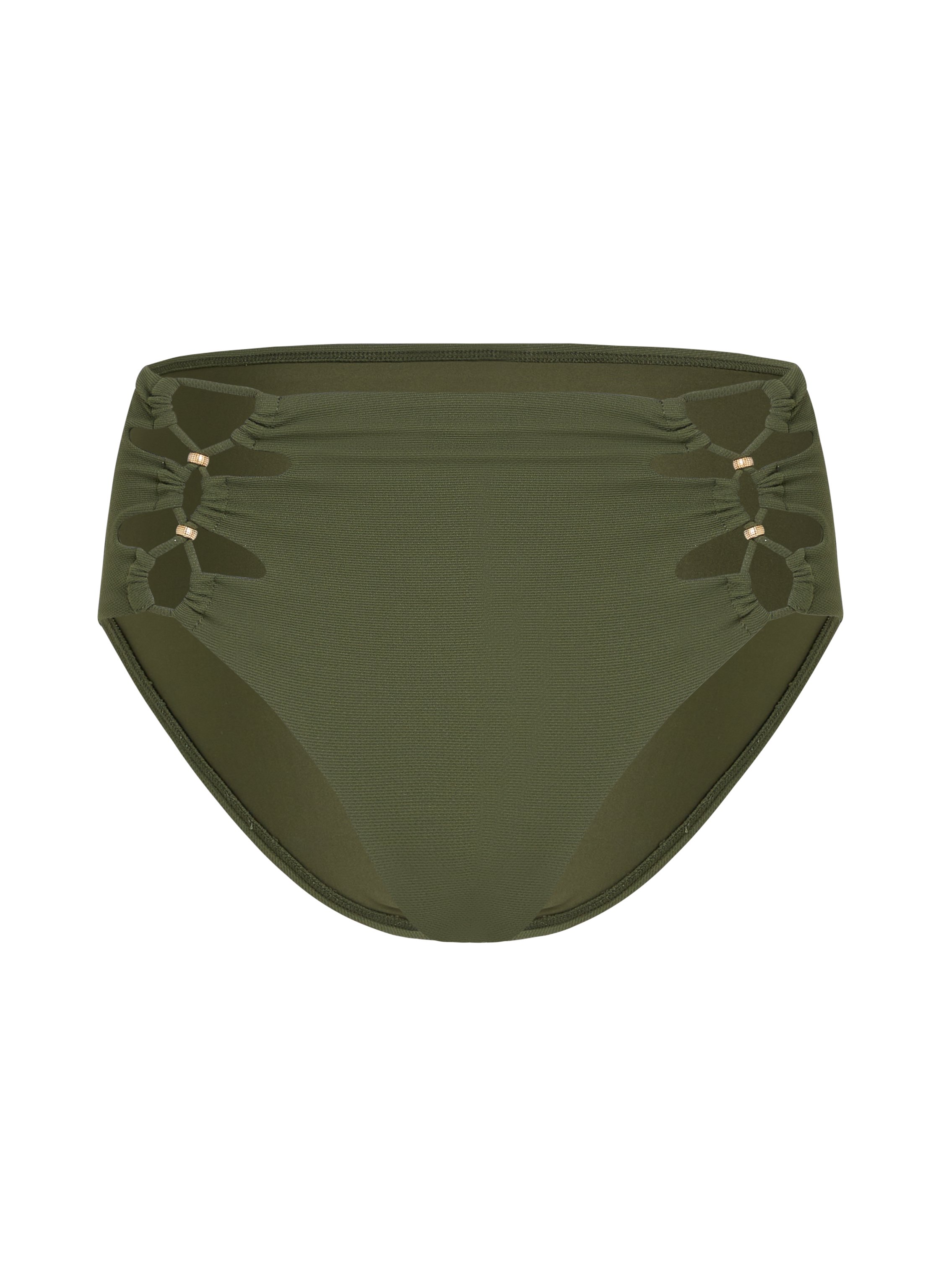 Holbox Rio Bikini Bottoms, Green, main