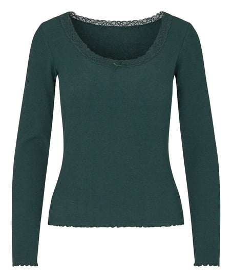 Top Jersey Lace, Green