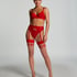 15 Denier Heart Stockings, Red