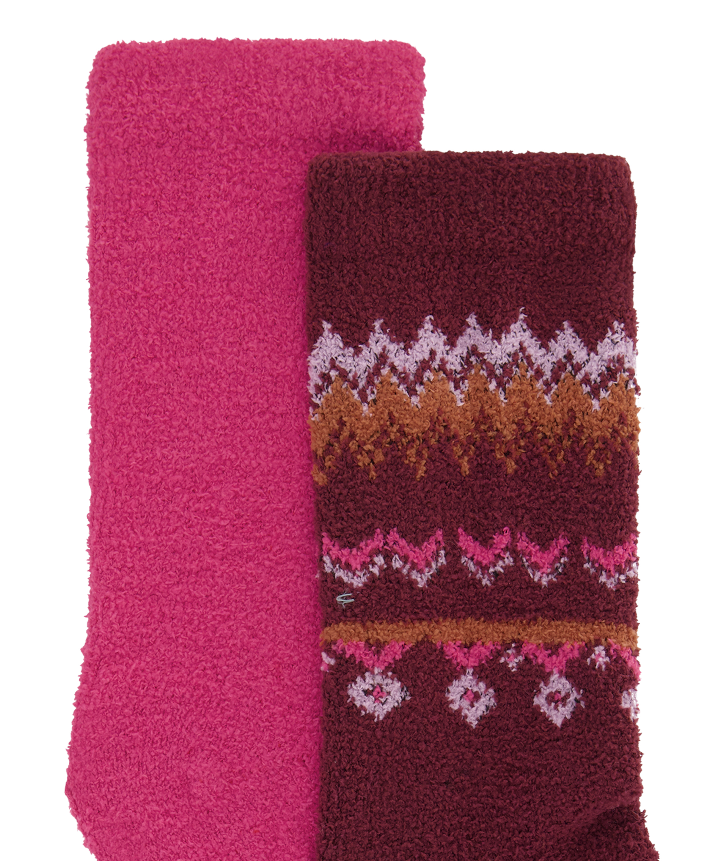 2-Pack Cosy Socks, Red, main