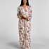 Pants Woven Print, Beige