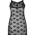 Darcy Slipdress Allover Lace, Black