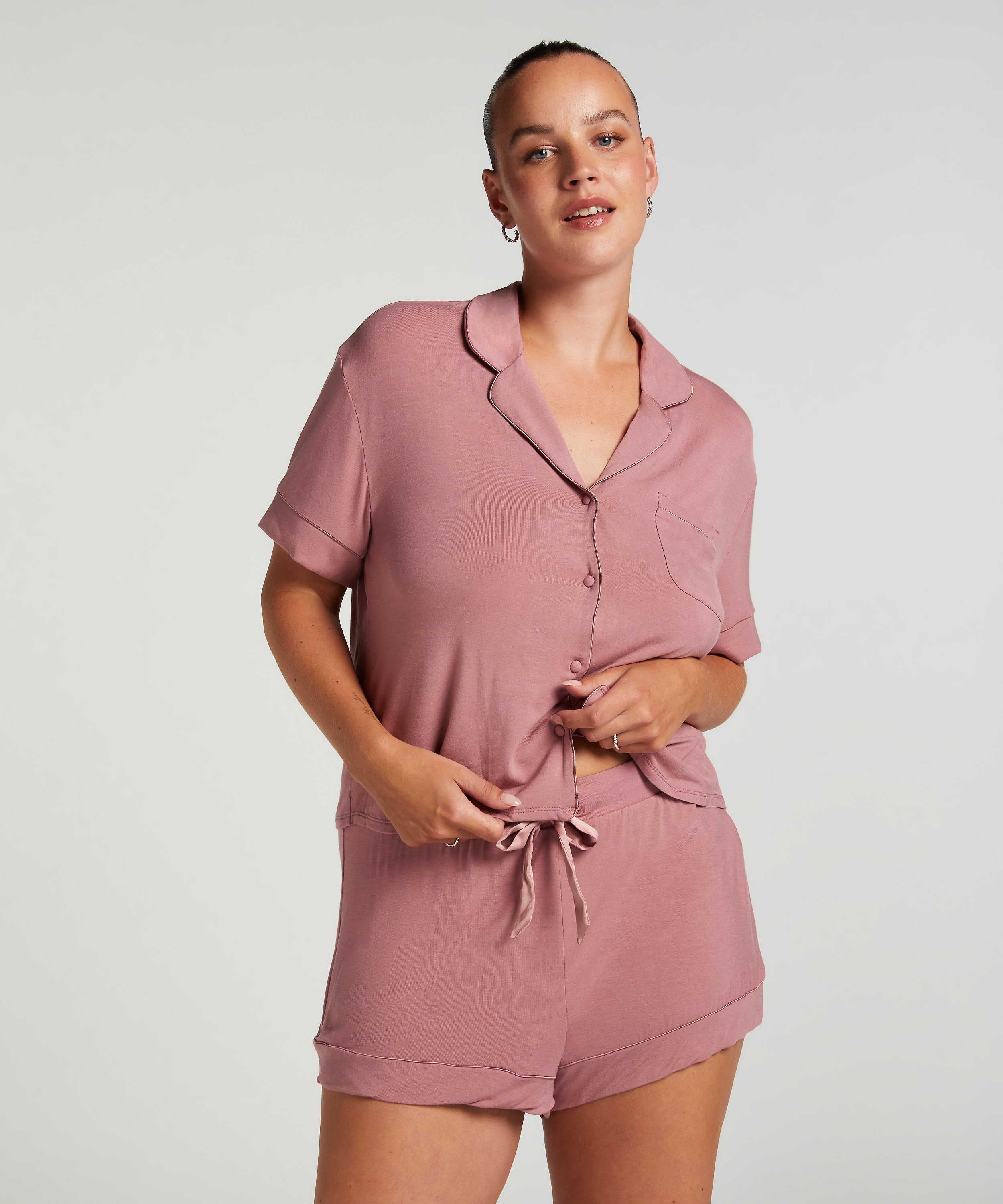 Essential Jersey Short, Pink, main
