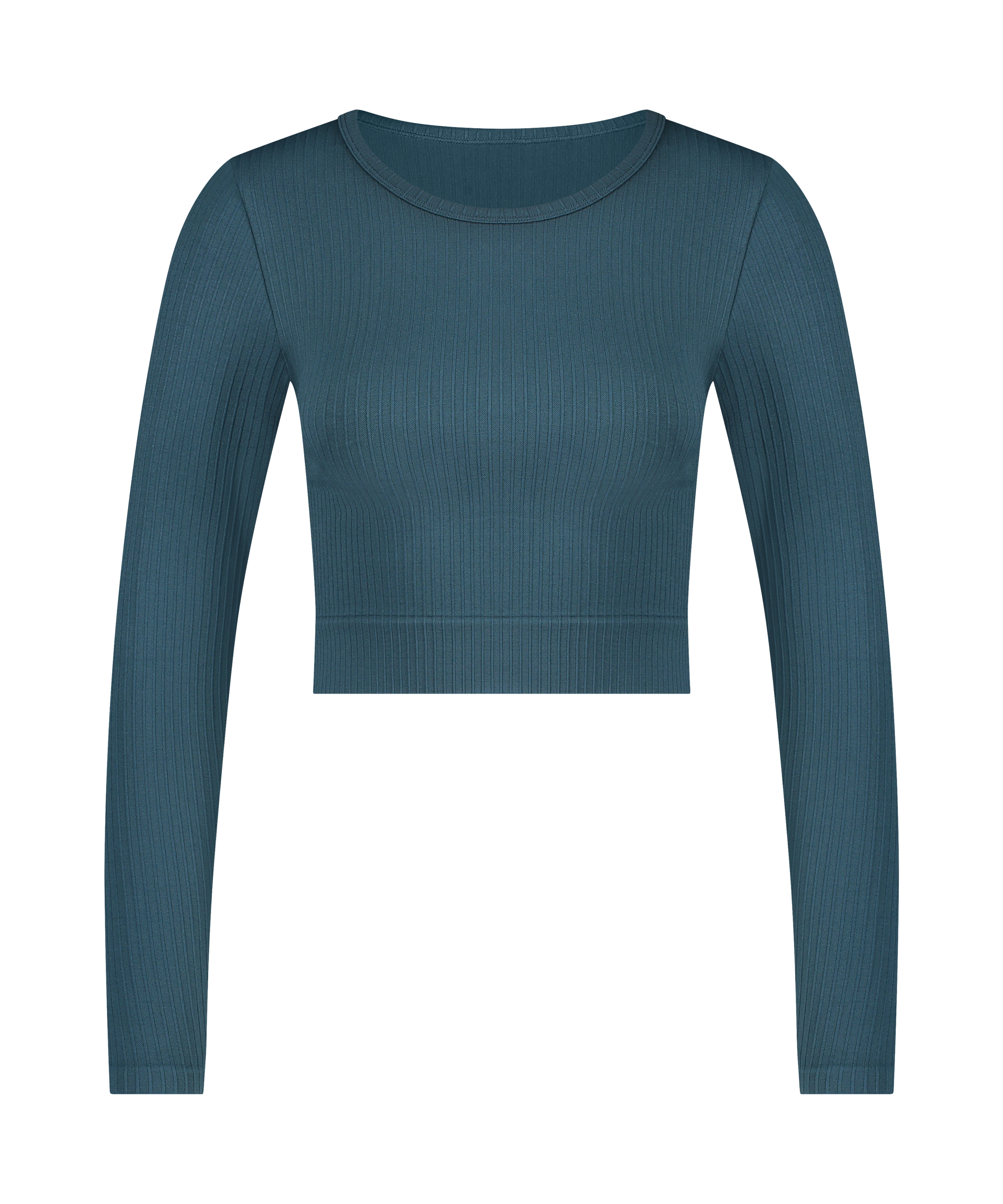 HKMX Seamless Sport Cropped Top, Green, main
