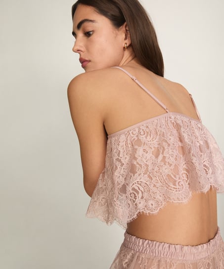 Cami Short Allover Lace Legacy, Pink
