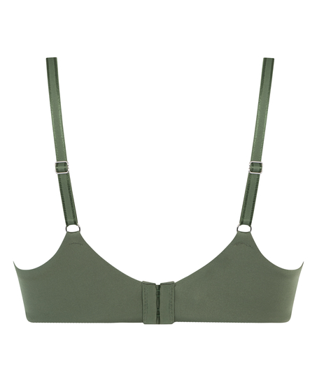 Mona padded non-underwired bra, Green