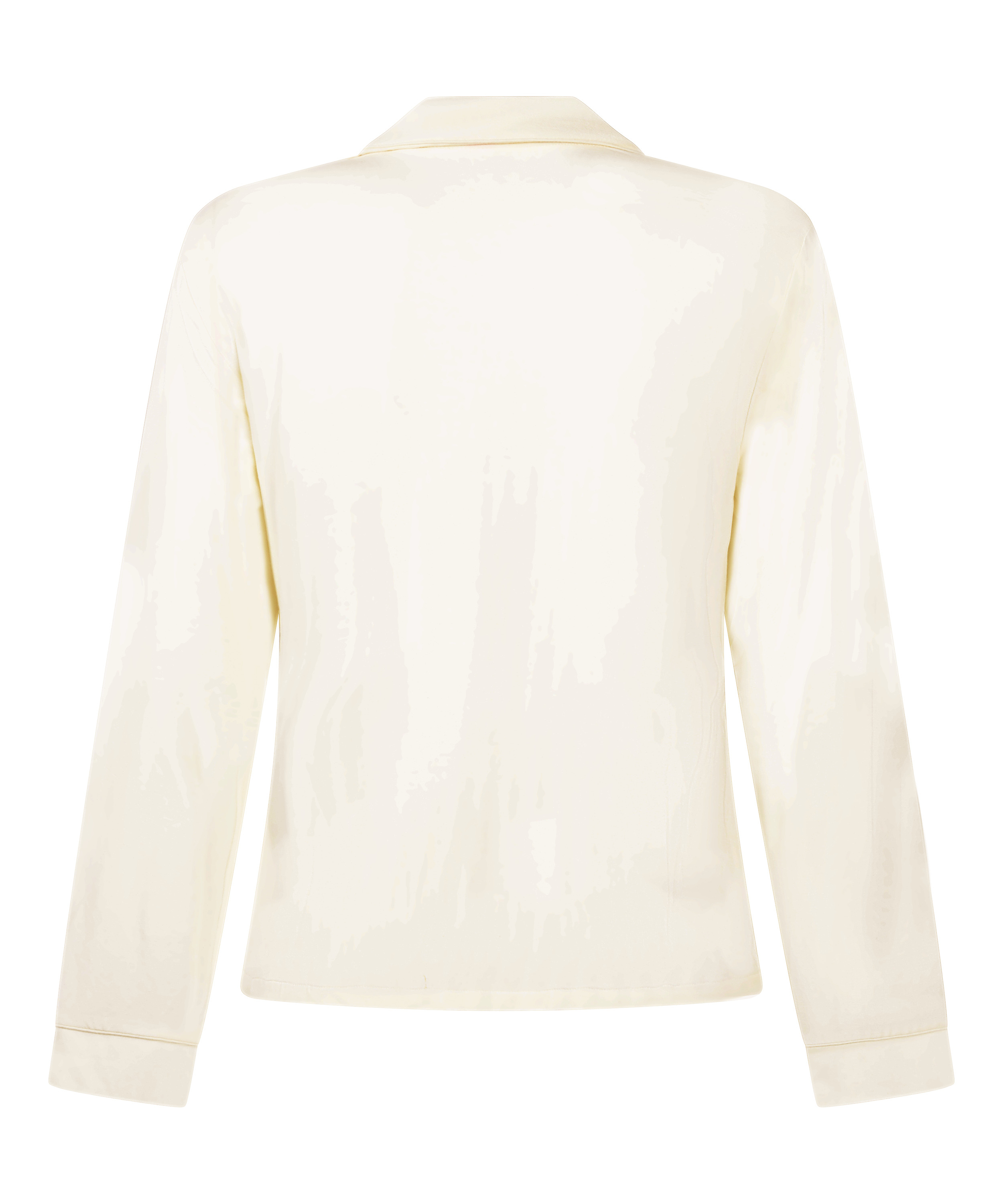 Essential Jersey Long-Sleeved Jacket, White, main