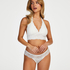 Bianca Boxer Thong, White