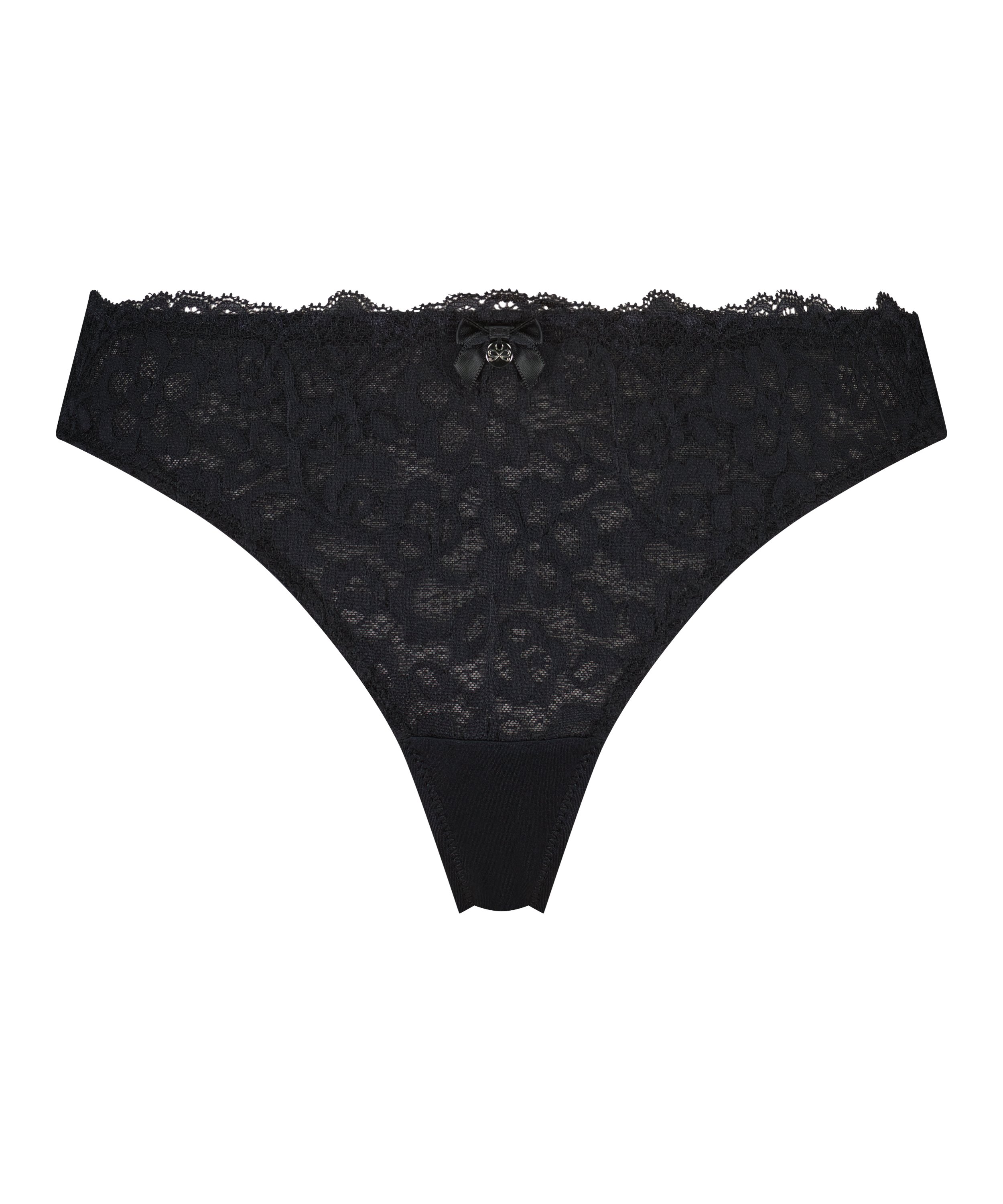 Marine Thong, Black, main