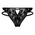 Open Bum Brazilian Zara, Black