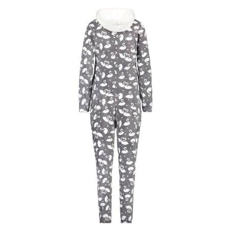 Fleece onesie, Gray