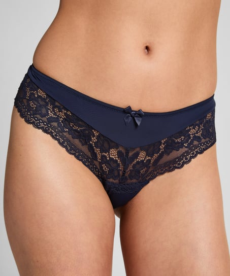 Valencia Brazilian Shorts, Blue