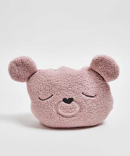 Cosy Bear Throw, Purple