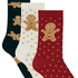 3 pack Giftpack Socks, Green