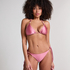 Kallua Triangle Bikini Top, Pink