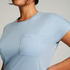 Round Neck Nightshirt, Blue