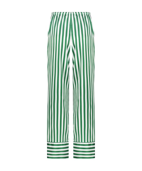 Satin Trousers, Green