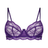 Isabelle Non-Padded Underwired Bra, Purple