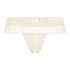 Cotton boxer thong, Beige