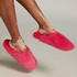 Teddy Mule Slipper, Pink