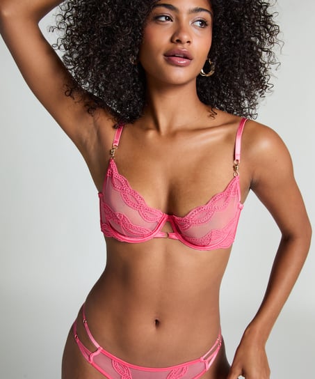 Shae Non-Padded Underwired Bra, Pink