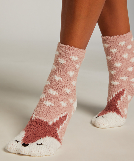 Cosy socks, Pink