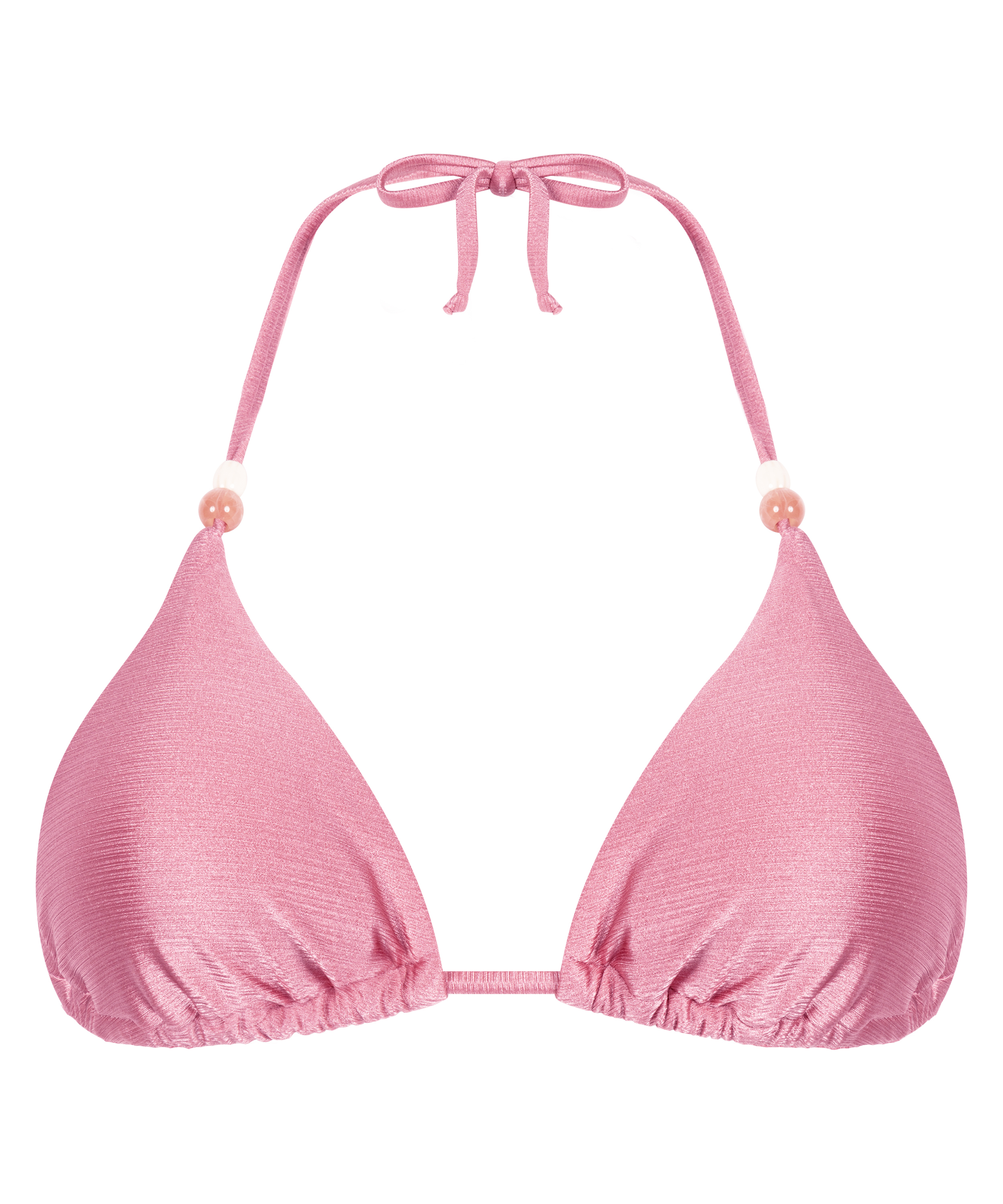 Kallua Triangle Bikini Top, Pink, main