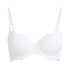 Angie Padded Underwired Bra, White