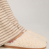 Slipper Curly Fur, White