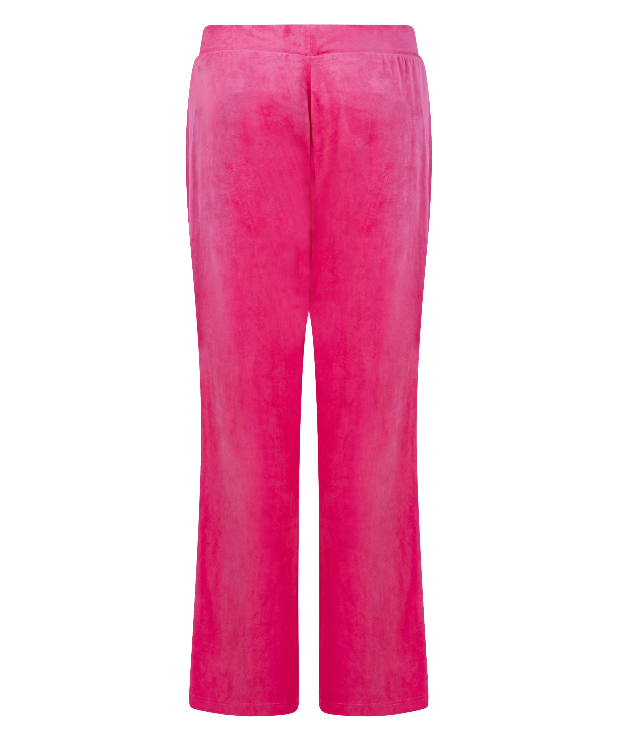 Velours Pyjama Pants, Pink, main