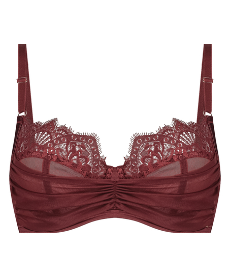 Zoe Non-Padded Underwired Bra, Red