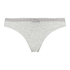 Cotton thong, Gray